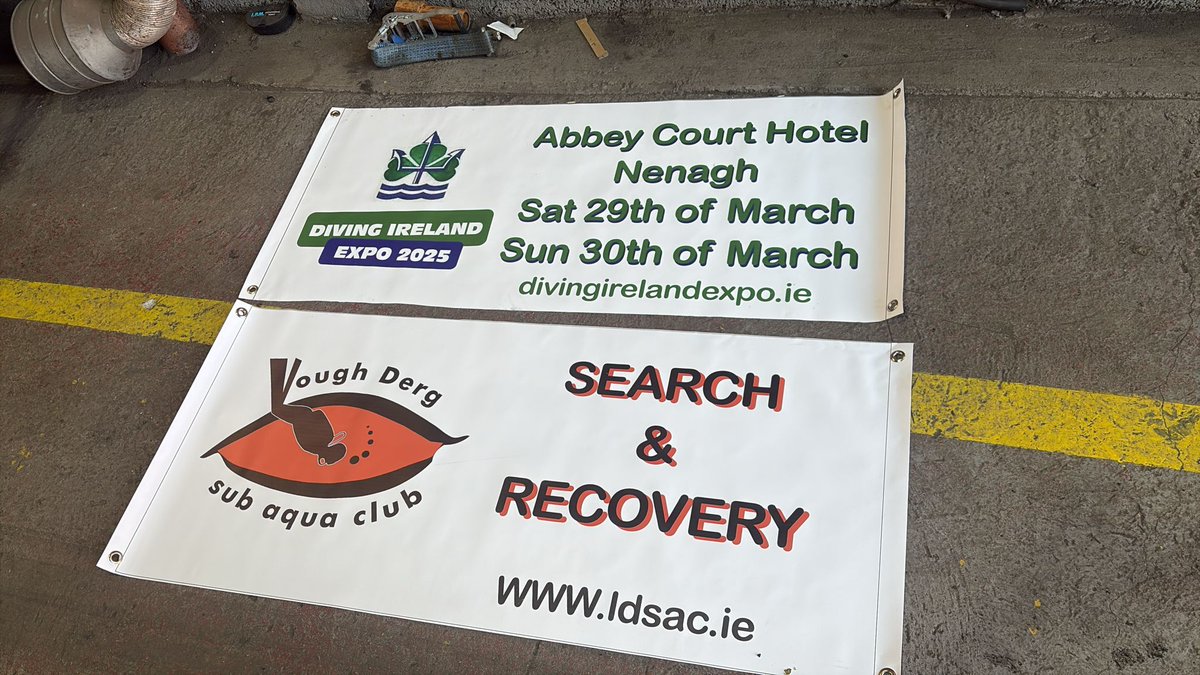 A big thanks to Concept Signs, Walsh Business Park, Ballysimon Rd, Limerick, for their ongoing support in hosting Diving Ireland Expo 2025.