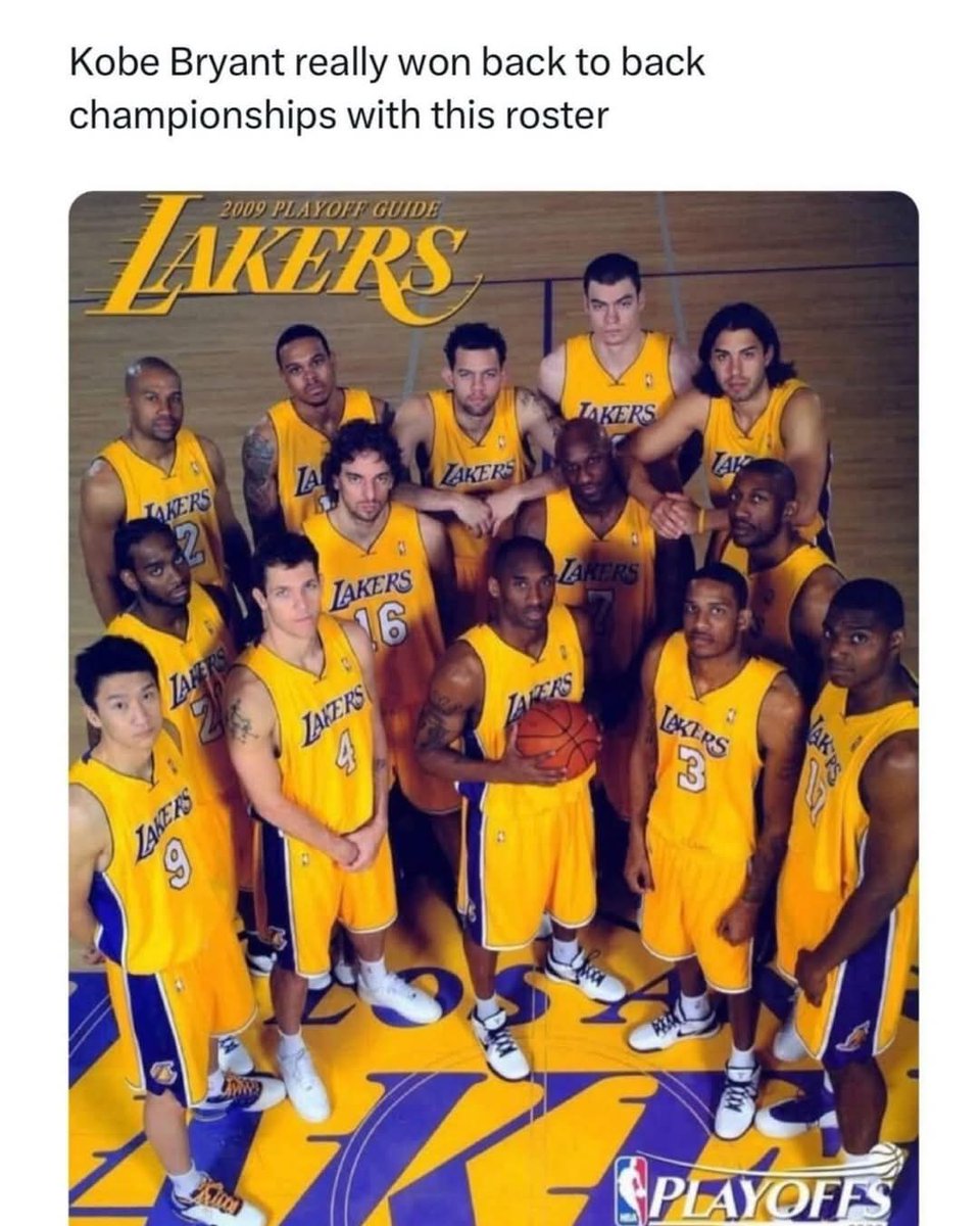 Lebron wouldnt even be able to win 1 championship with this team