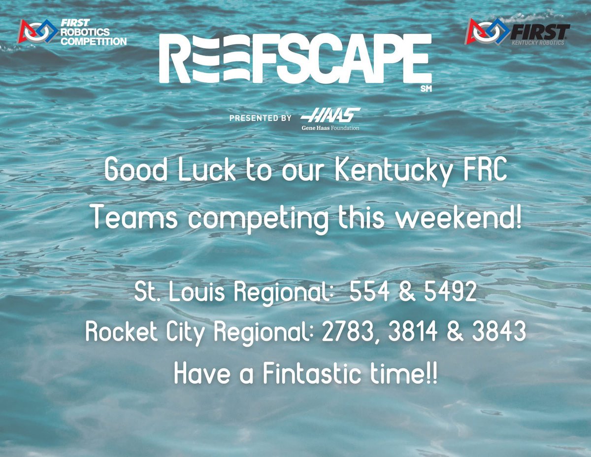 Kentucky FIRST Robotics (@kyfirstrobotics) on Twitter photo 