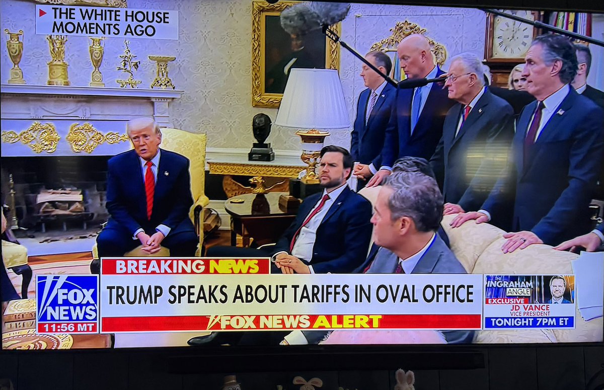 Notice who is absent from the Whitehouse presser? 

No Gabbard
No Bondi