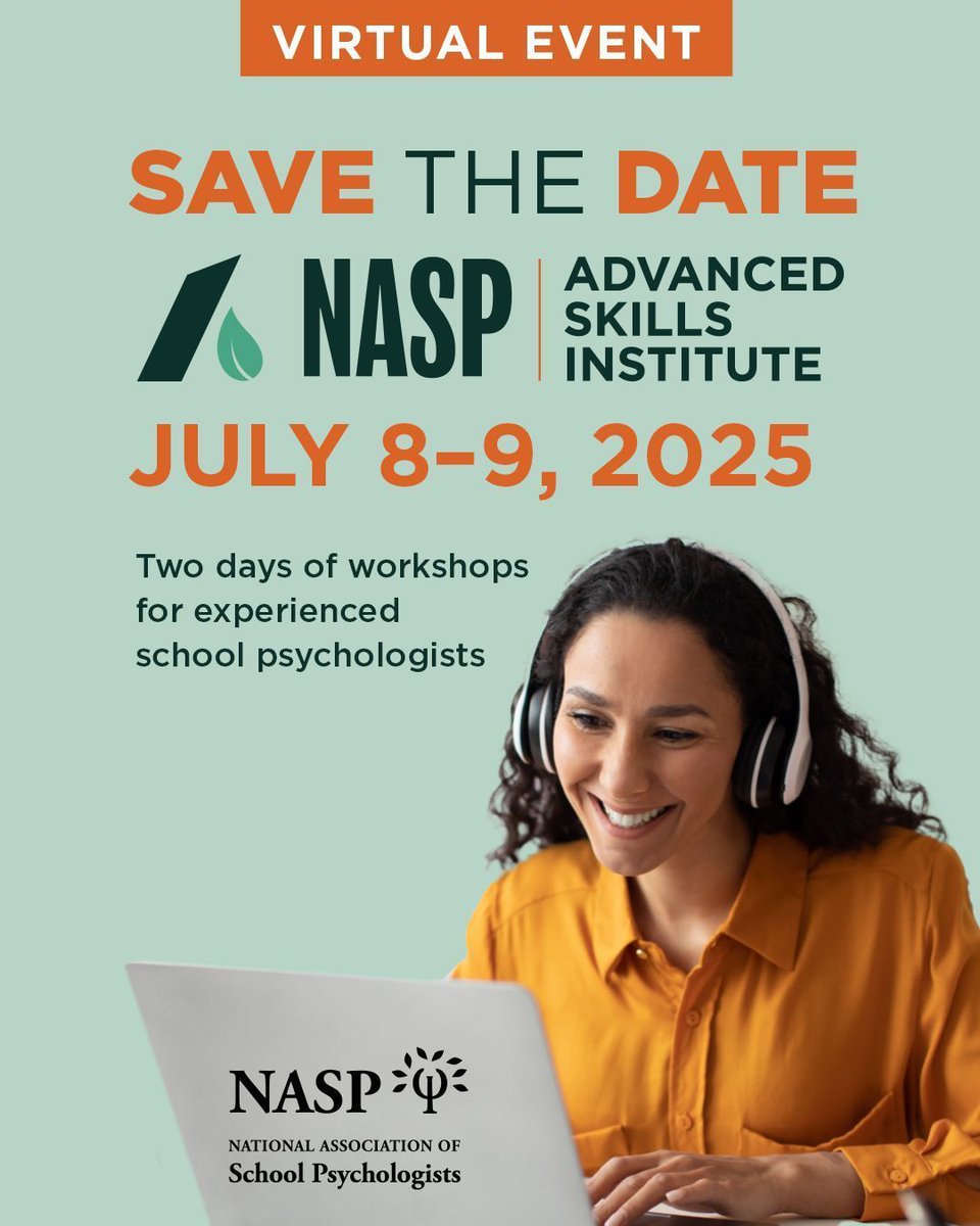 Registration for ASI opens Thursday, March 20. This 2-day online event provides experienced practitioners the opportunity to engage in training specializing on the most pertinent topics in the field. The session list and schedule is now available! buff.ly/hdO07w9
