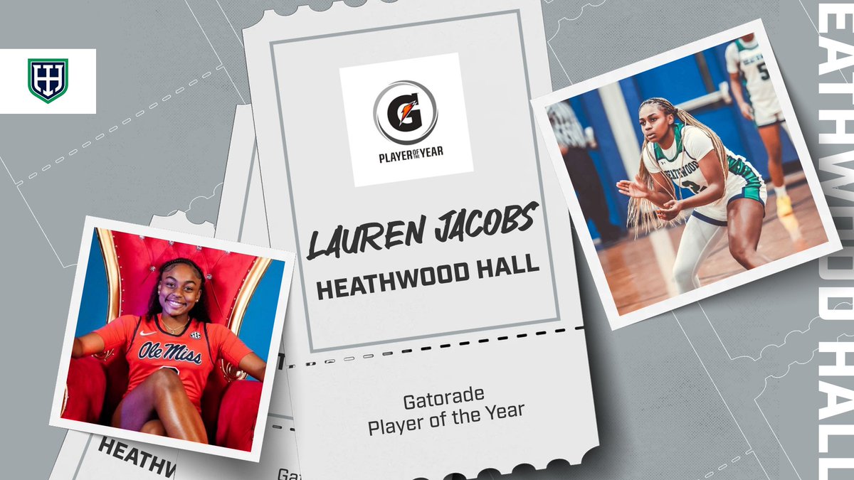 Congratulations to Lauren Jacobs '25 for being named the 2025 South Carolina Gatorade Girls Basketball Player of the Year! Highlander Nation is very proud of you!

#GoHall