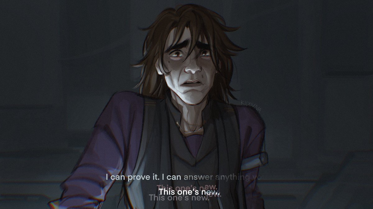 kidovna's tweet image. jayce visits a timeline where viktor was a minute too late #arcane #jayvik 

cw: suicide, blood