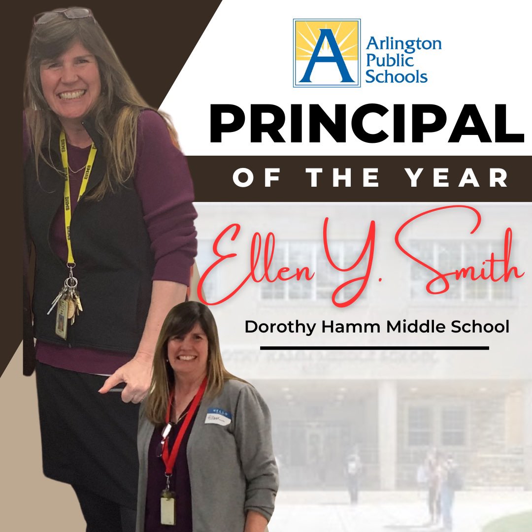 Dorothy Hamm Middle School (@dhmiddleaps) on Twitter photo Congratulations to our outstanding Principal, Ellen Smith on being named the 2025 APS Principal of the Year! Your unwavering leadership and dedication have made a real difference in our school. Thank you for inspiring us all! #APSPrincipaloftheyear #SuperHero <a href="/EllenSmithAPS/">Ellen Smith</a> Congratulations to our outstanding Principal, Ellen Smith on being named the 2025 APS Principal of the Year! Your unwavering leadership and dedication have made a real difference in our school. Thank you for inspiring us all! #APSPrincipaloftheyear #SuperHero <a href="/EllenSmithAPS/">Ellen Smith</a>