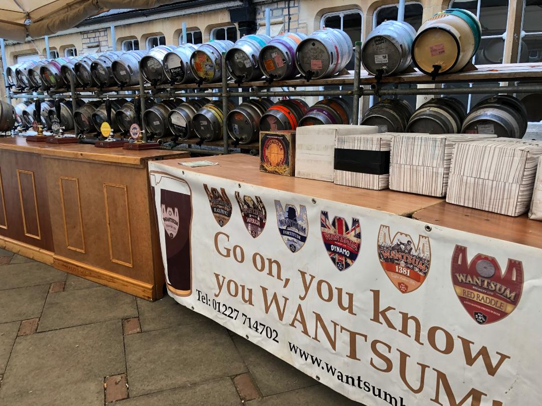 This is the kind of bar set up needed. You know you Wantsum so get to Wandsworth Common. Just 14 days to go Tickets £15 March 26th-29th wandsworthbeer2025.eventbrite.co.uk <a href="/wantsumbrewery/">James Sandy</a>