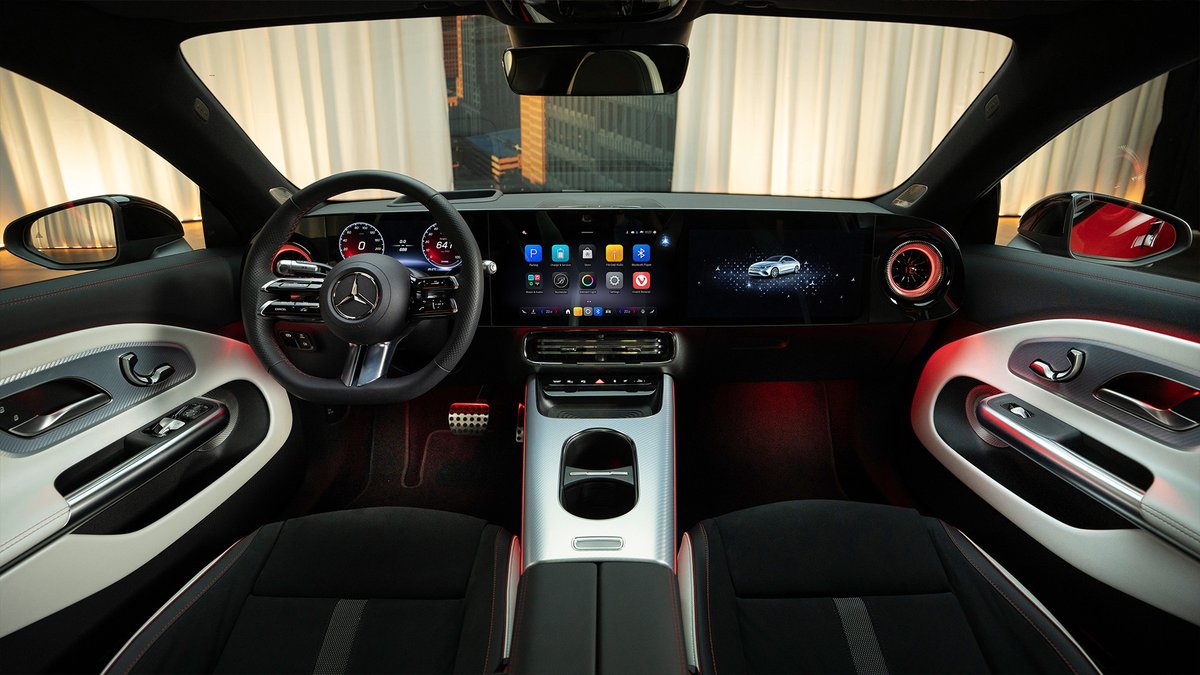 REVEALED: New Mercedes CLA!

🔥 Meet the updated ELECTRIC Mercedes CLA!
🔥 492 miles of range!
🔥 Modern interior!
🔥 1.5-litre petrol hybrid coming soon!
🔥 On sale later this year!

So what do you think? Would you take one of these over a Tesla Model 3?