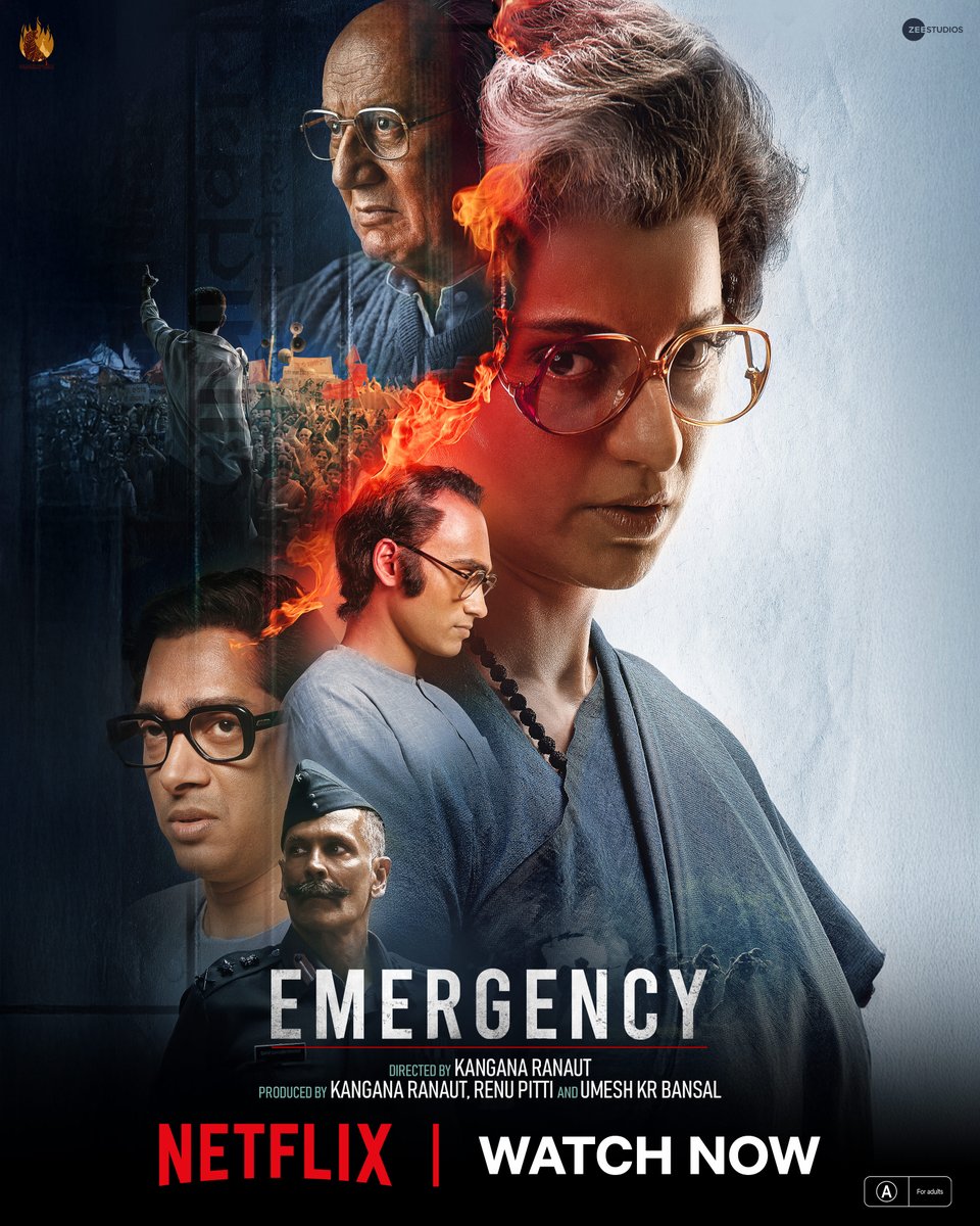 The gripping story of power and peril. 
Watch Emergency, now on Netflix.

#EmergencyOnNetflix