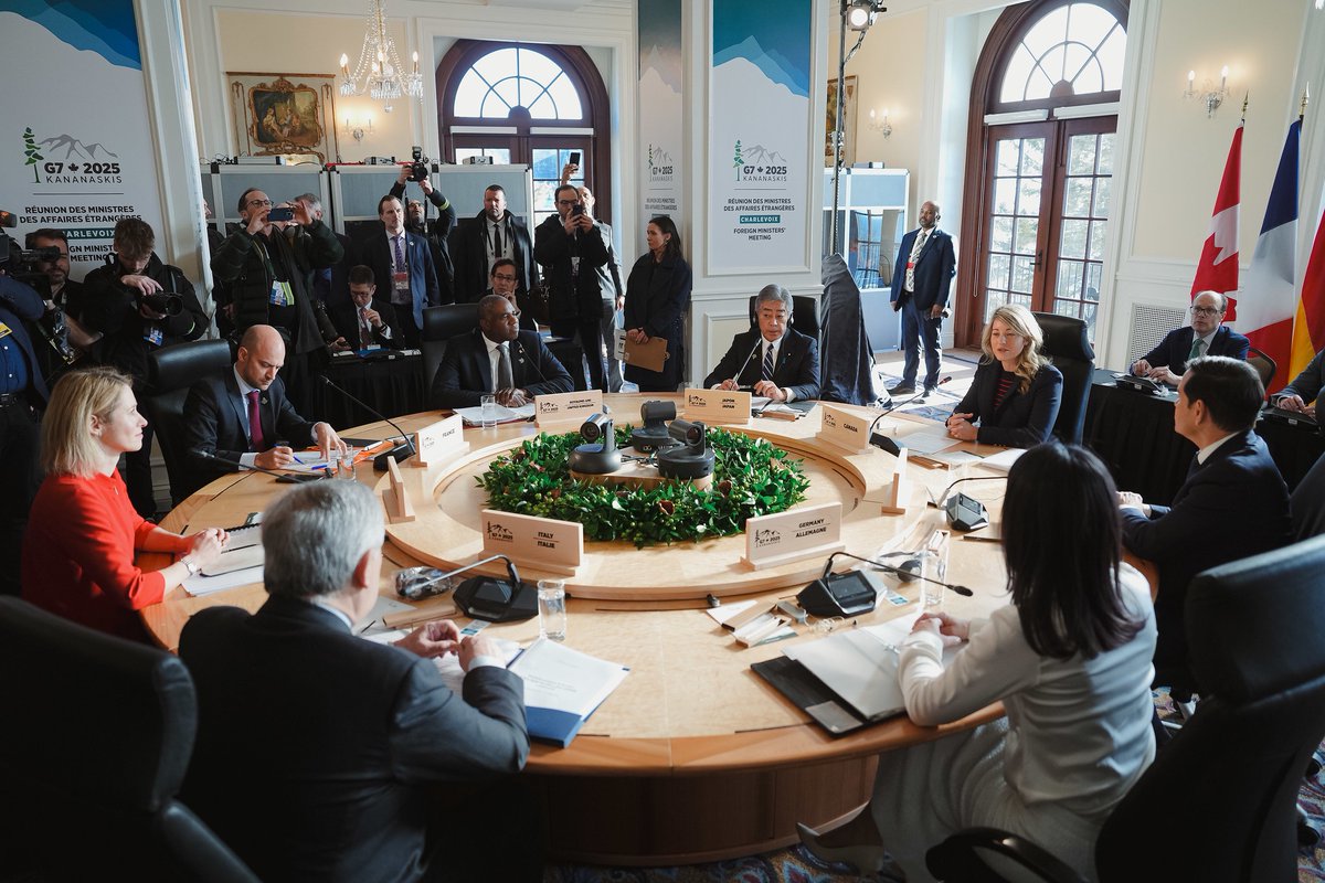 “As we celebrate 50 years of the G7, we must continue the legacy of this group in shaping world history for the better” -
<a href="/DavidLammy/">David Lammy</a>

Read more ➡️ gov.uk/government/new…