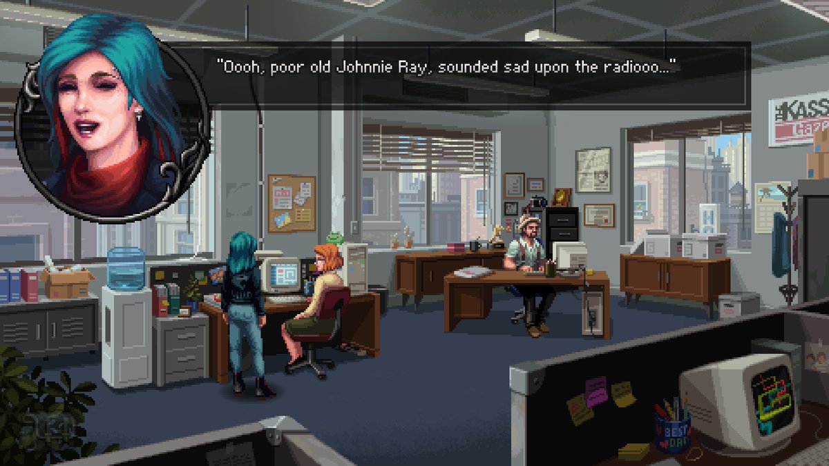 🎵 Yes, Kathy Rain 2 will have singing 🎵

Who can identify this 80s banger? 😁