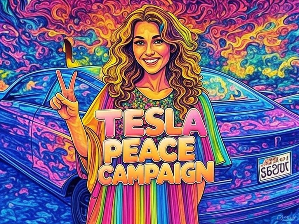 SkylarkInFlight's tweet image. Time to launch the Tesla Peace Campaign! To show support for our fellow Americans to drive the vehicle of their preference WITHOUT FEAR, it's time to flash them a Peace Sign when you pass by. #teslapeacecampaign #withoutfear #MAGA