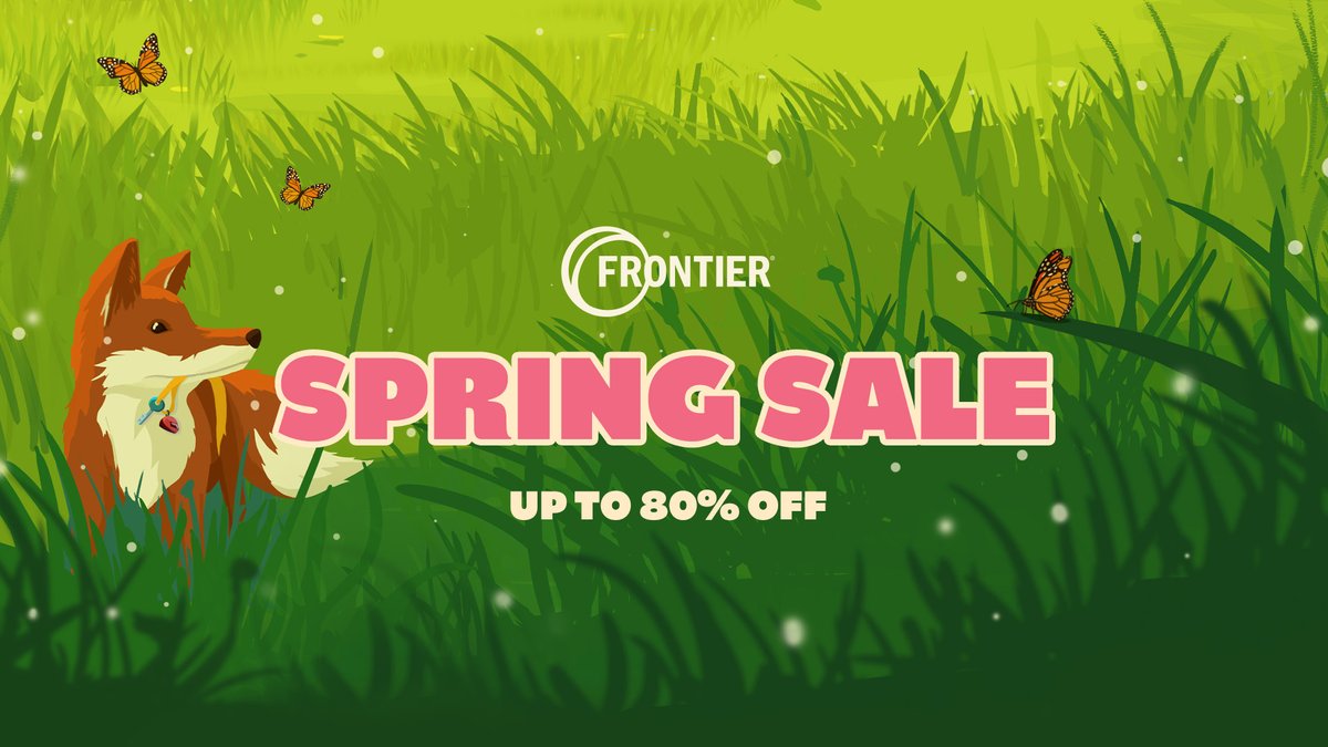 Get up to 80% off a variety of Frontier titles with the Steam Spring Sale! 

fron.dev/FrontierSteamS…