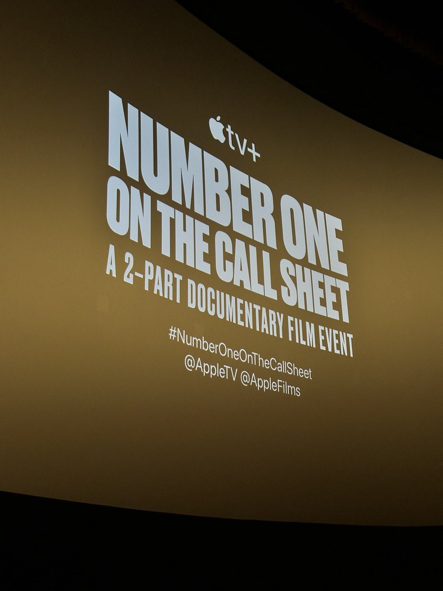 wuzgood's tweet image. Last night reminded me—imposter syndrome is real. It’s like my brain forgets I put in the work to be here. #numberoneonthecallsheet @AppleTV