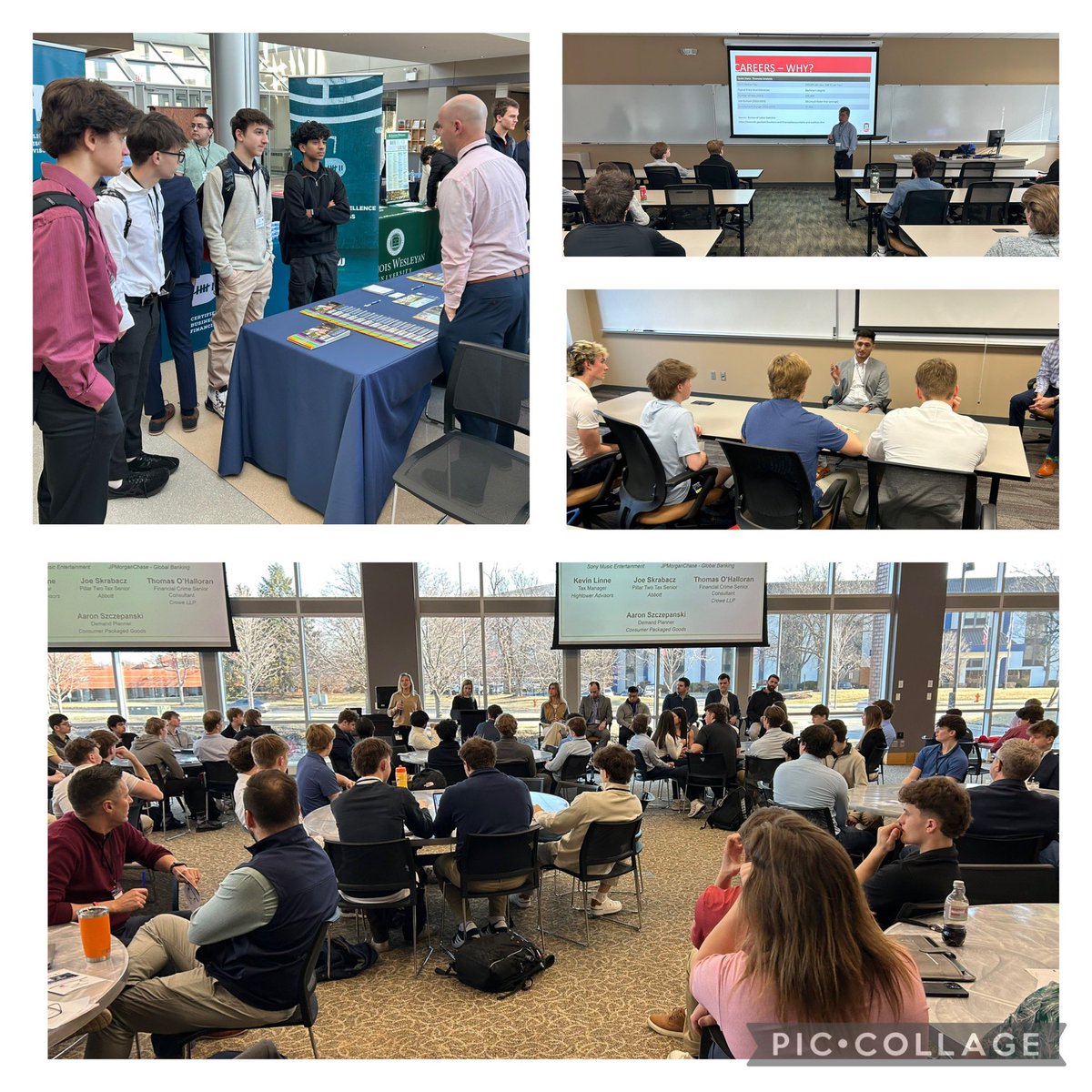 NolanNNHS's tweet image. Authentic day of learning for our @incubatoredu students at the Accounting and Finance Career Conference! Grateful for our community volunteers & @Naperville203 Alumni who presented! #Elevate203