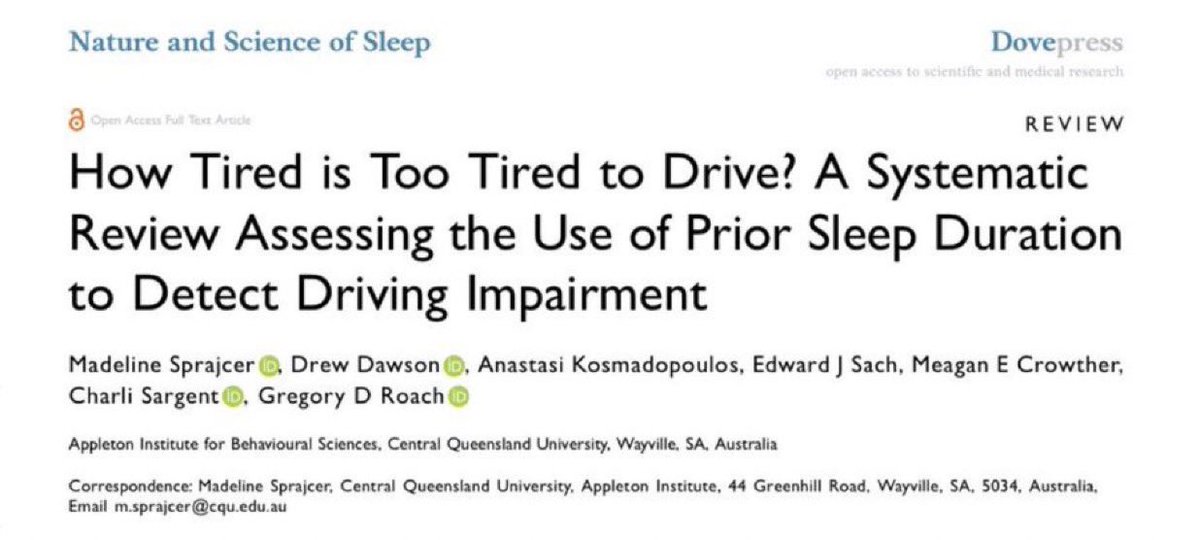 AntelmPujol's tweet image. 😱🥴CONDUCIR DESPUÉS DE HABER DORMIDO POCO ES COMO CONDUCIR BORRACHO

🚩🚩Dormir 6-7 horas incrementa riesgo de accidente de tráfico un 30%.

🚩🚩Dormir menos de 6 horas incrementa riesgo de accidente de tráfico un 50%.

🥃 Riesgo comprable a conducir bajo los efectos del…