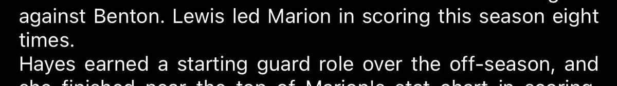 Thank you Marion for blessing me with a successful senior year, now to continue my journey……. #AGTG #collegeszn #loading #HardWorkPaysOff #CollegeCoaches #Basketball #WBB