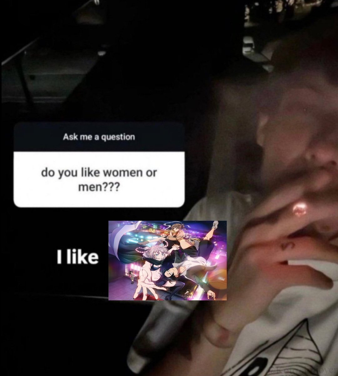 Estoy asi en estos momentos 

Aún no me creo que este año, veré la season 2 de Yofukashi No Uta 😭🙏