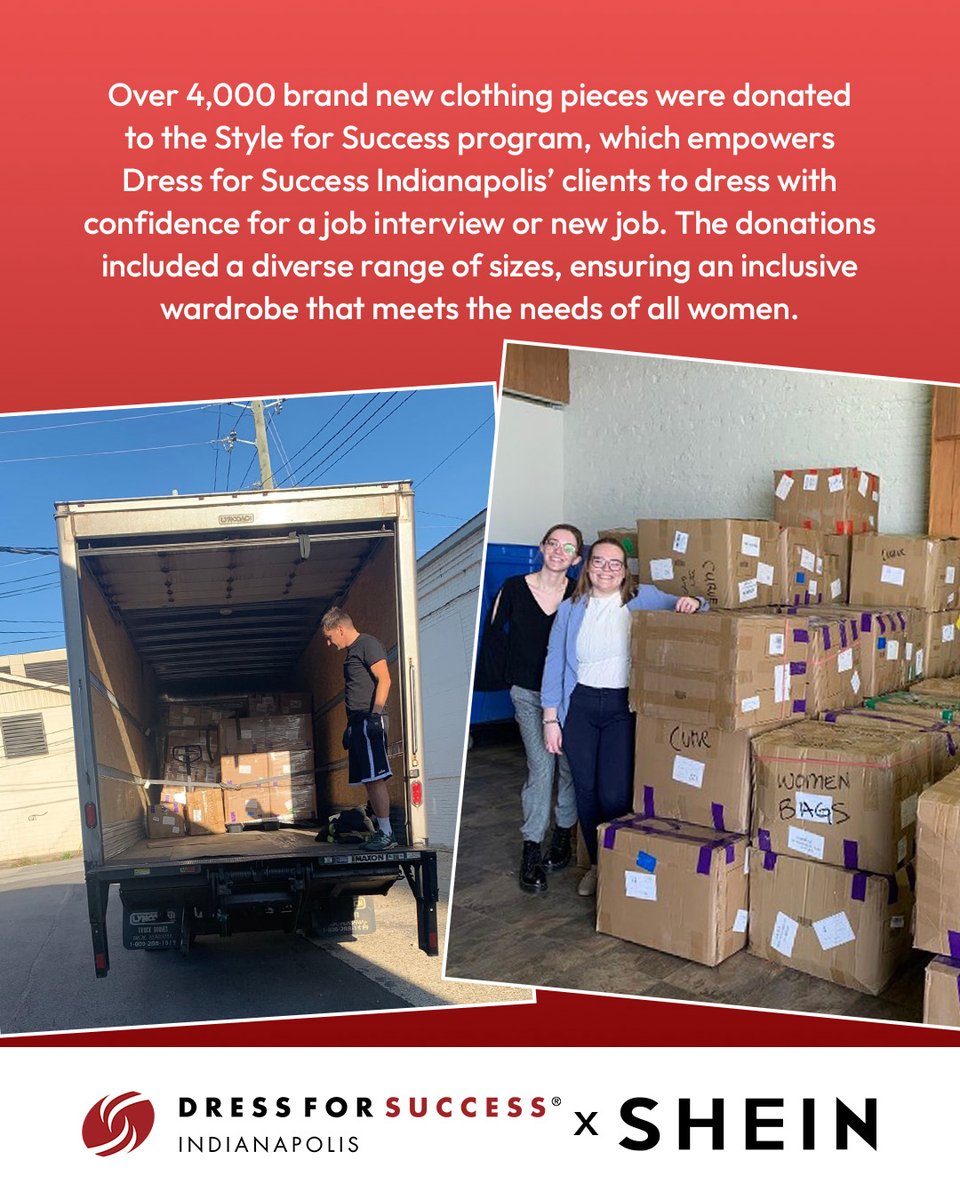 This month, we celebrate the fearless women who break barriers, balance careers and families, and redefine what's possible—no matter the challenges they face. Swipe to see some highlights from our 2024 partnership with <a href="/IndyDFS/">Dress For Success Indianapolis</a> 🫶
#WomensHistoryMonth