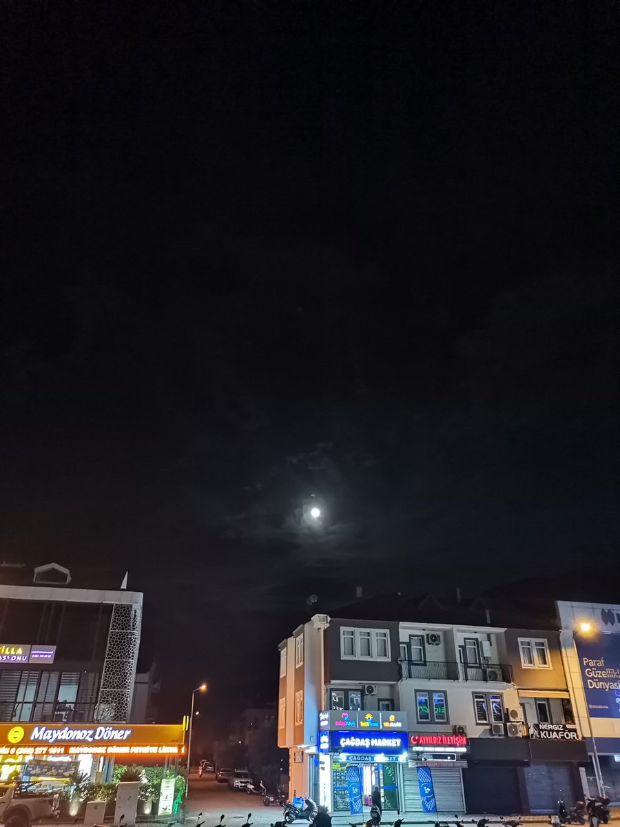 Dolunay güzelliği, enerji yüklemesidir. 👍