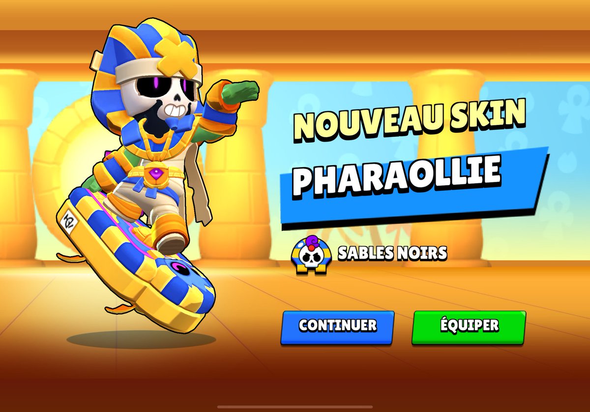 🛹 PHARAOLLIE GIVEAWAY 🛹

J'ai 5 skins Pharaollie à vous faire gagner sur Brawl Stars 🎁

Pour participer :
1️⃣ RT ce tweet
2️⃣ Suivre <a href="/AshtaxYT/">Ashtax</a> 

Tirage au sort le 17/03. Bonne chance !
#PharaollieGiveaway