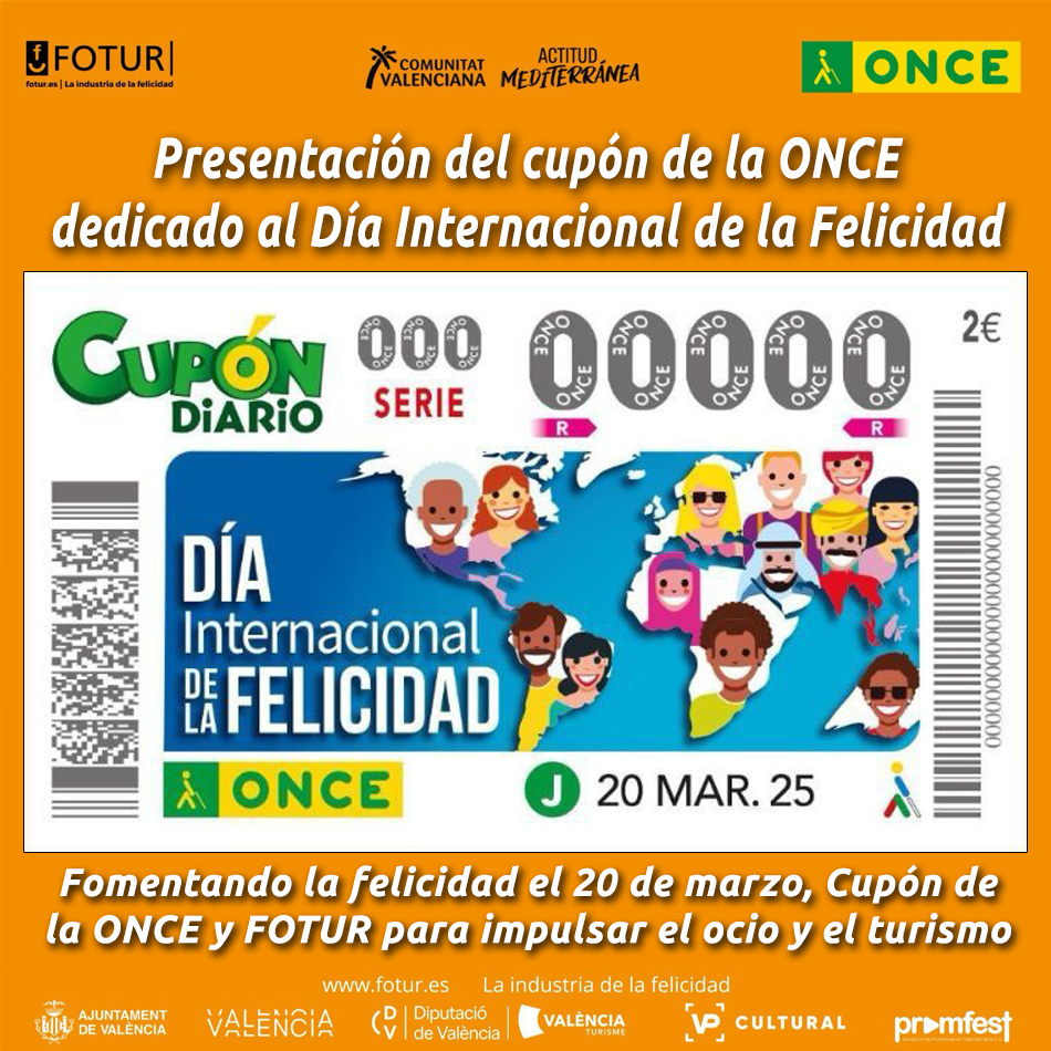 hosteleriaenvlc's tweet photo. PRESENTACIÓN DEL CUPÓN DE LA ONCE DEDICADO AL DÍA INTERNACIONAL DE LA FELICIDAD
https://t.co/ljNX4n4Jvz
@GrupoSocialONCE @FoturValencia #DiaInternacionalDeLaFelicidad #CuponONCE #FOTUR #Felicidad #Ocio #Turismo #Bienestar #IndustriaDeLaFelicidad #HosteleriaEnValencia https://t.co/gerjBMN7g1