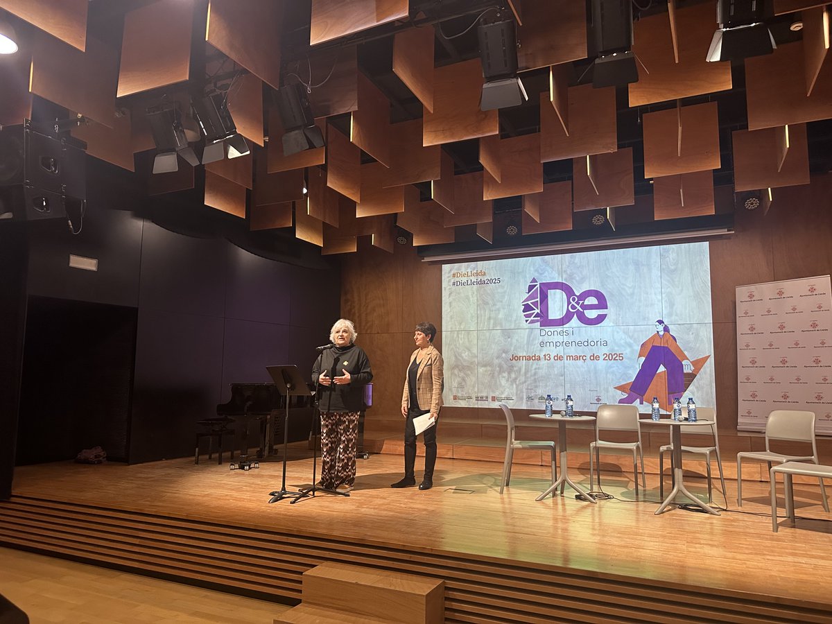 Ajuntament de Lleida (@paerialleida) on Twitter photo 🔛L'<a href="/orfeolleidata/">Fundació Orfeó Lleidatà</a> acull la jornada Dones i Emprenedoria impulsada per la Paeria com un punt de trobada per visibilitzar el talent femení, amb experiències de dones d'èxit per promoure el debat i la formació sobre emprenedoria i lideratge femení♀️ 🔛L'<a href="/orfeolleidata/">Fundació Orfeó Lleidatà</a> acull la jornada Dones i Emprenedoria impulsada per la Paeria com un punt de trobada per visibilitzar el talent femení, amb experiències de dones d'èxit per promoure el debat i la formació sobre emprenedoria i lideratge femení♀️