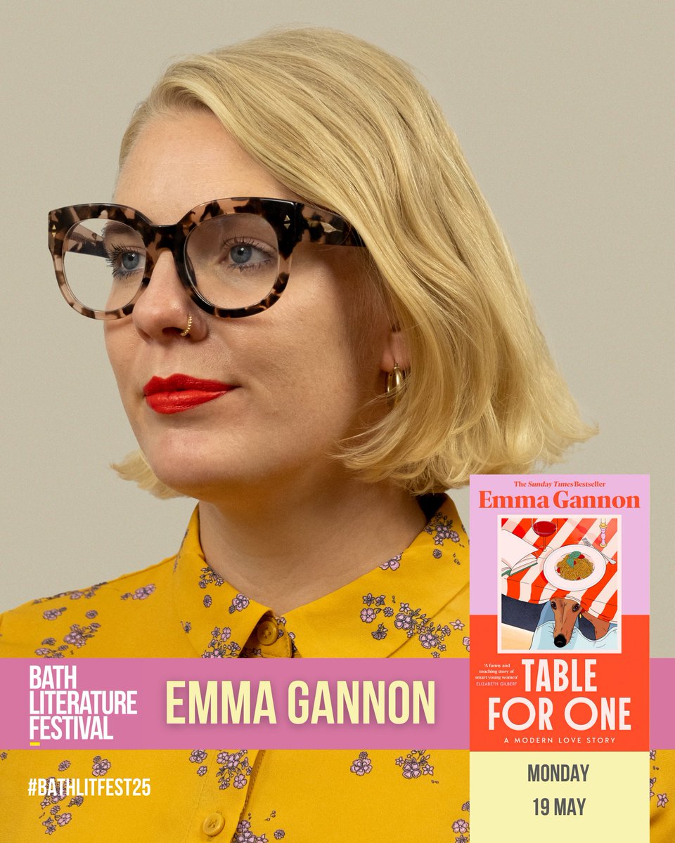 Bath Literature Festival (@bathlitfest) on Twitter photo Judge for the 2025 Women’s Prize for Non-Fiction and award-winning author <a href="/emmagannon/">Emma Gannon</a> comes to Bath to share her new novel with us.
Table for One is published next month and it explores the pressures on modern women
Mon 19 May at 7pm
bathfestivals.org.uk/the-bath-festi…
<a href="/HarperCollinsUK/">HarperCollinsUK</a> Judge for the 2025 Women’s Prize for Non-Fiction and award-winning author <a href="/emmagannon/">Emma Gannon</a> comes to Bath to share her new novel with us.
Table for One is published next month and it explores the pressures on modern women
Mon 19 May at 7pm
bathfestivals.org.uk/the-bath-festi…
<a href="/HarperCollinsUK/">HarperCollinsUK</a>
