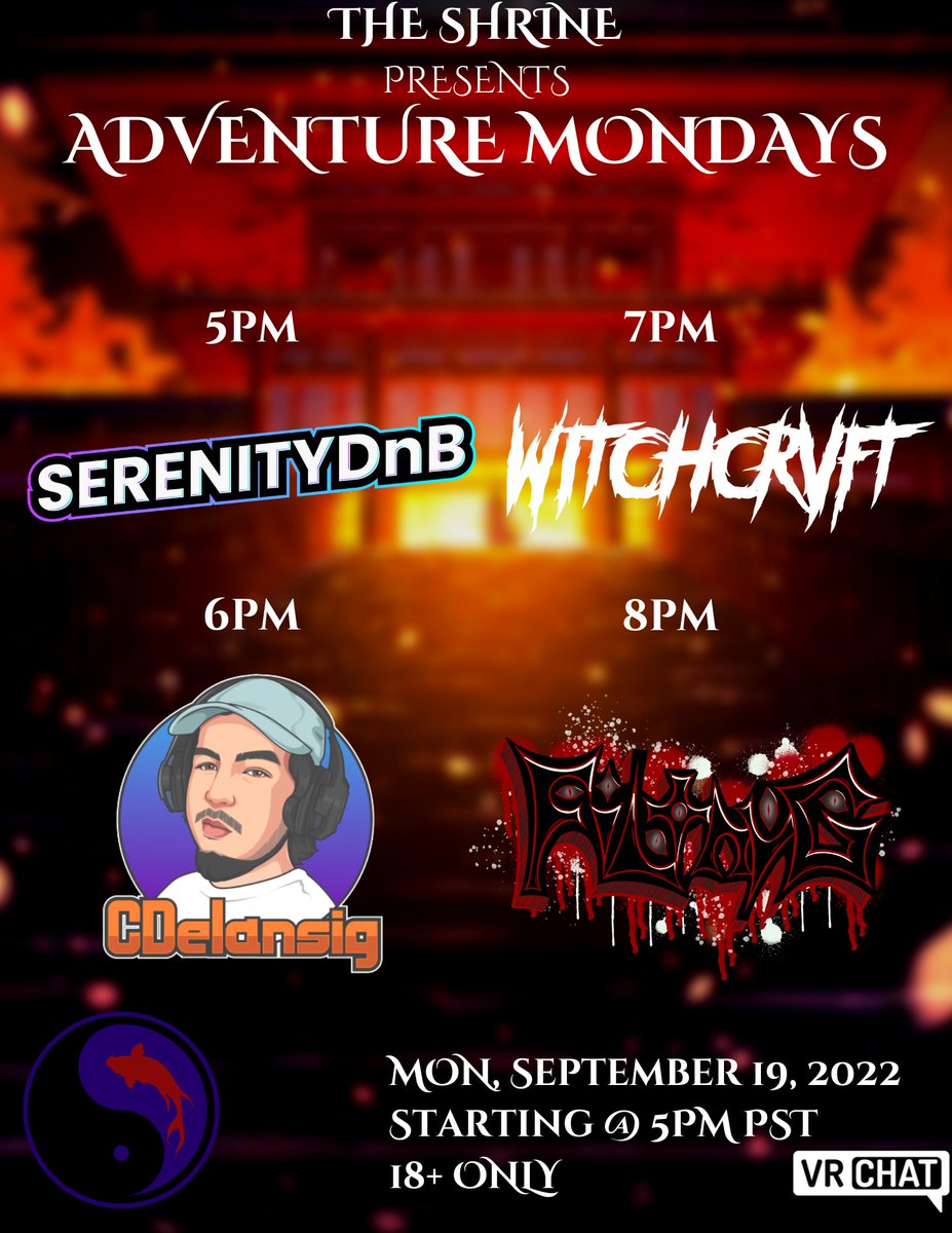 Throwback to our first Adventure Monday event poster