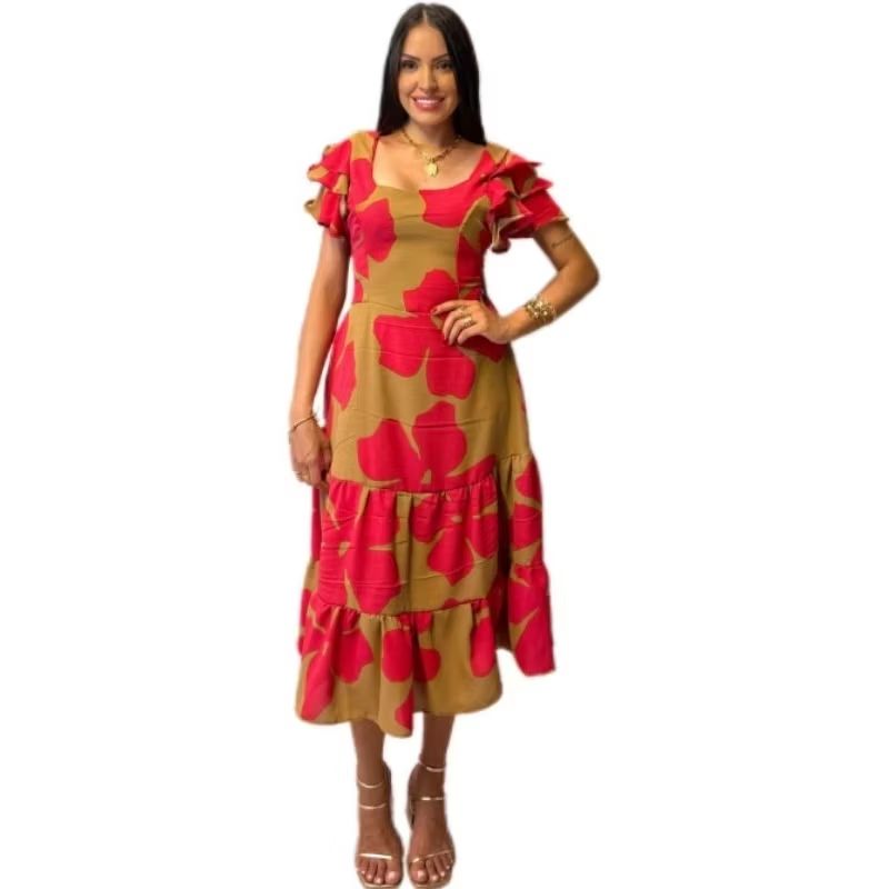 Jackie_Glowing's tweet photo. Vestido midi estampado forrado feminino moda evangélica elegante Floral florido crepe duna adulto soltinho 🤩. #achadinhos https://t.co/VFAdebkReo https://t.co/DTqegTOYCc