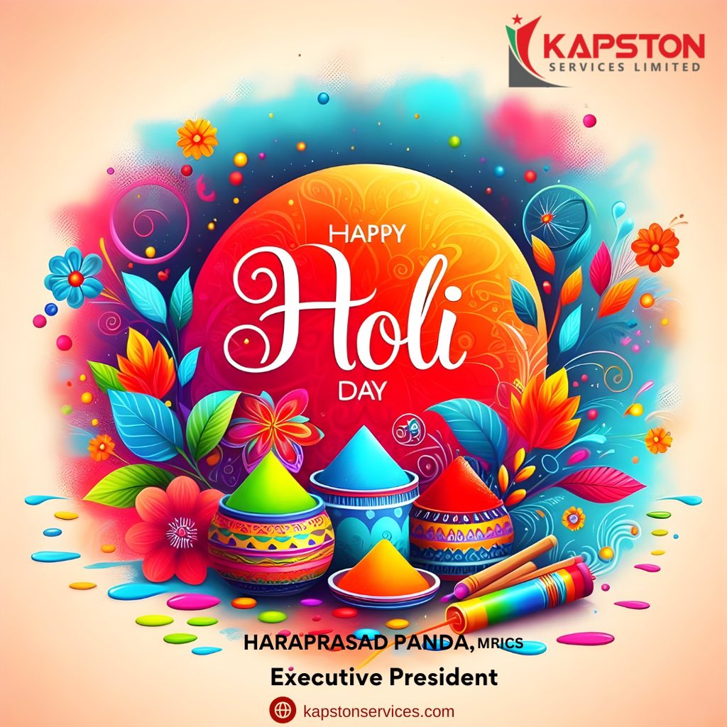Wishing you and your loved ones a very Happy Holi! May this festival of colors bring joy, prosperity, and positivity into your life. Let’s celebrate with love, laughter, and togetherness. Have a safe and vibrant Holi