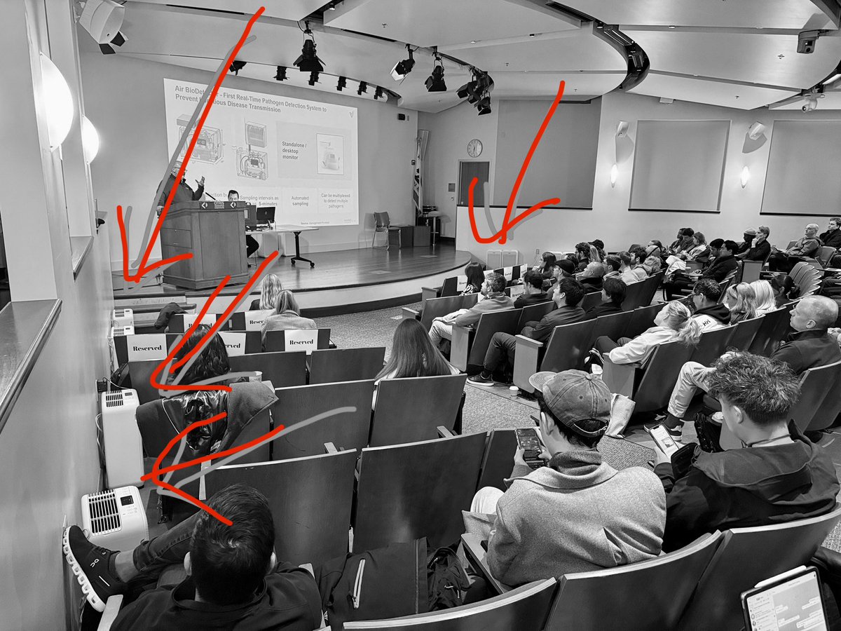 ml_sudo (@ml_sudo) on Twitter photo Credit to the d/acc day team who brought in 22 air filters into the auditorium. My kind of event! ❤️
And a table full of masks at registration. (If only the few ppl sniffling loudly would use them tho 🤔d/acc requires a social front)
<a href="/ethereumsf/">ETHSF</a> <a href="/foresightinst/">Foresight Institute</a> <a href="/VitalikButerin/">vitalik.eth</a> Credit to the d/acc day team who brought in 22 air filters into the auditorium. My kind of event! ❤️
And a table full of masks at registration. (If only the few ppl sniffling loudly would use them tho 🤔d/acc requires a social front)
<a href="/ethereumsf/">ETHSF</a> <a href="/foresightinst/">Foresight Institute</a> <a href="/VitalikButerin/">vitalik.eth</a>