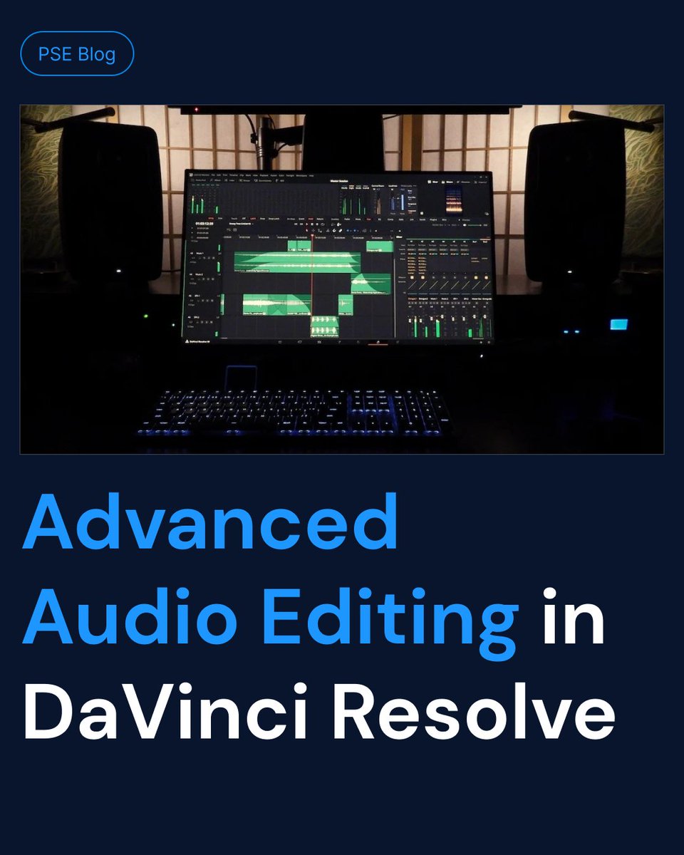 Unlock the power of Fairlight to create professional-sounding videos 💡

Read our guide here: bit.ly/3DuHSv7