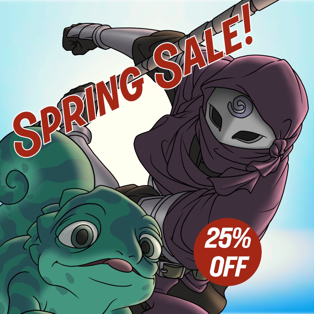 What a beautiful (almost) Spring morning - take 25% off Quarterstaff for a limited time only! 

#Steam #indiegame #gamedeals 
store.steampowered.com/app/2134060/Qu…