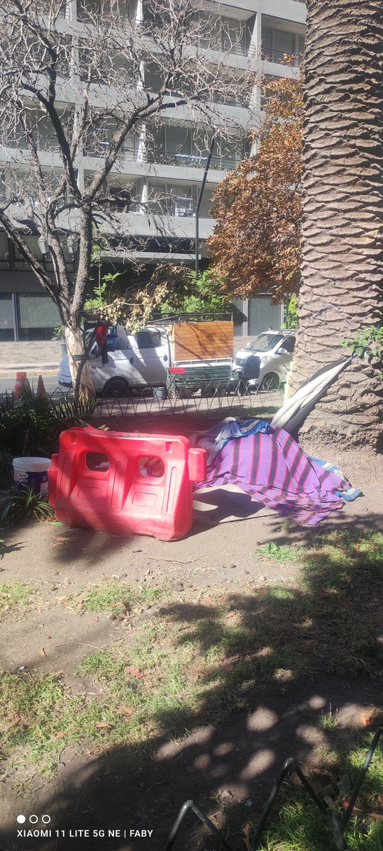 LadyFabiollet's tweet image. En la plaza ecuador en calle San Pablo cn #Amunategui hay un tipo viviendo literalmente hace años ahí.Tiene un perro que se tira a las personas y niños. Arreglaron la plaza, pero uno debe de omitir ese lado por él 
#SantiagoCentro @Muni_Stgo @desbordes