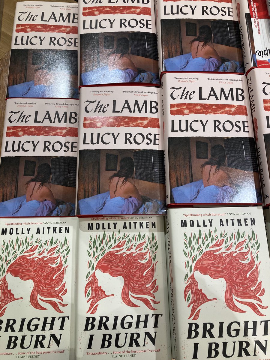 Waterstones Liverpool (@waterstoneslpl) on Twitter photo Absolutely thrilled to have #LucyRose & <a href="/MollyAitken1/">Molly Aitken</a> with us discussing #TheLamb & #BrightIBurn - a gentle chat about cannibalism, folklore, mothers & daughters,plague pits, living in a rural setting & the tropes that throws up. Don’t enter the cottage in the woods!!!! 🥩🦴📚 Absolutely thrilled to have #LucyRose & <a href="/MollyAitken1/">Molly Aitken</a> with us discussing #TheLamb & #BrightIBurn - a gentle chat about cannibalism, folklore, mothers & daughters,plague pits, living in a rural setting & the tropes that throws up. Don’t enter the cottage in the woods!!!! 🥩🦴📚