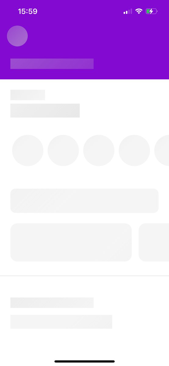 Só eu que tô tendo problema pra abrir o <a href="/nubank/">Nubank</a>  hoje? O meu não tá abrindo de jeito nenhum, só fica nessa tela