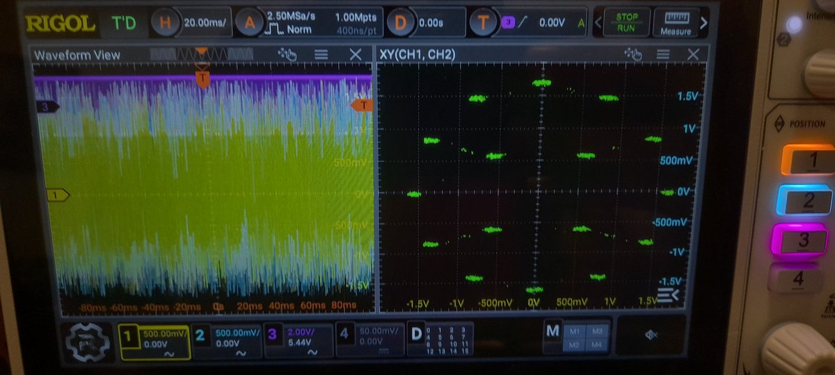 DutraCGI's tweet image. Following the previous post about the #FPGA #16APSK Modulator made with #PipelineC ... Here are some real world tests using the ULX3S Board!
#dsp #sdr #apsk #hdl #ulx3s #dac #deltasigma #rf