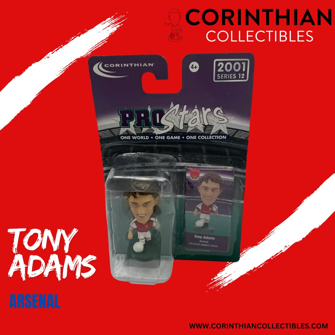Tony Adams - Corinthian ProStars Series 12 - Arsenal - PRO427 

Buy Here - zurl.co/Zwzx 

Visit our website - corinthiancollectibles.com

#CorinthianCommunity #Arsenal #AFC #TonyAdams