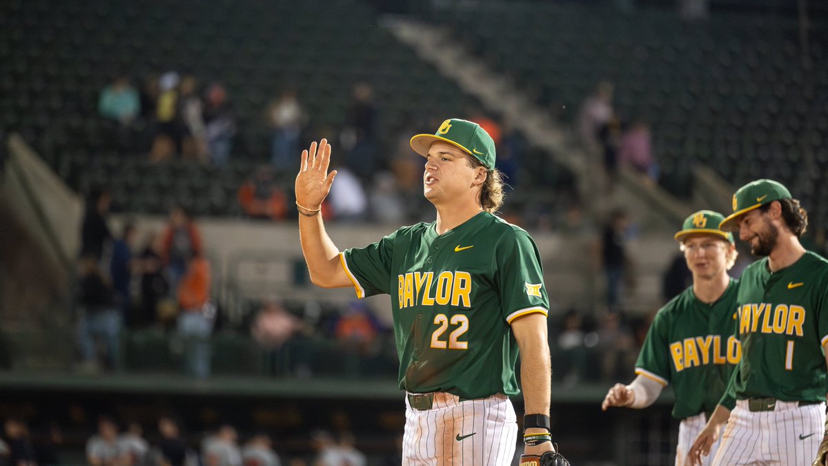 D1Baseball (@d1baseball) on Twitter photo The most improved team in the <a href="/Big12Conference/">Big 12 Conference</a>, <a href="/BaylorBaseball/">Baylor Baseball</a> is off to a 13-3 start and enters league play on a five-game winning streak.
<a href="/Mike_Rooney/">Mike Rooney</a> examines the Bears' hot start and other intriguing Big 12 storylines heading into conference play ⤵️ The most improved team in the <a href="/Big12Conference/">Big 12 Conference</a>, <a href="/BaylorBaseball/">Baylor Baseball</a> is off to a 13-3 start and enters league play on a five-game winning streak.
<a href="/Mike_Rooney/">Mike Rooney</a> examines the Bears' hot start and other intriguing Big 12 storylines heading into conference play ⤵️