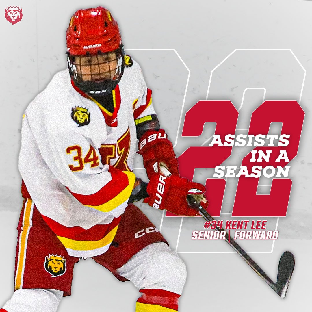 King's College Monarchs (@kingsmonarchs) on Twitter photo MIH | 🚨THESE RECORDS ARE HOT OFF THE PRESSES🚨
<a href="/KingsMIH/">King's College Men's Ice Hockey</a> set 7️⃣ new season records as Lee, Hersant, and Diego D’Alessandro etch their names in the record books! Check ‘em out in the thread!
#MonarchNation // #EarnTheCrown MIH | 🚨THESE RECORDS ARE HOT OFF THE PRESSES🚨
<a href="/KingsMIH/">King's College Men's Ice Hockey</a> set 7️⃣ new season records as Lee, Hersant, and Diego D’Alessandro etch their names in the record books! Check ‘em out in the thread!
#MonarchNation // #EarnTheCrown