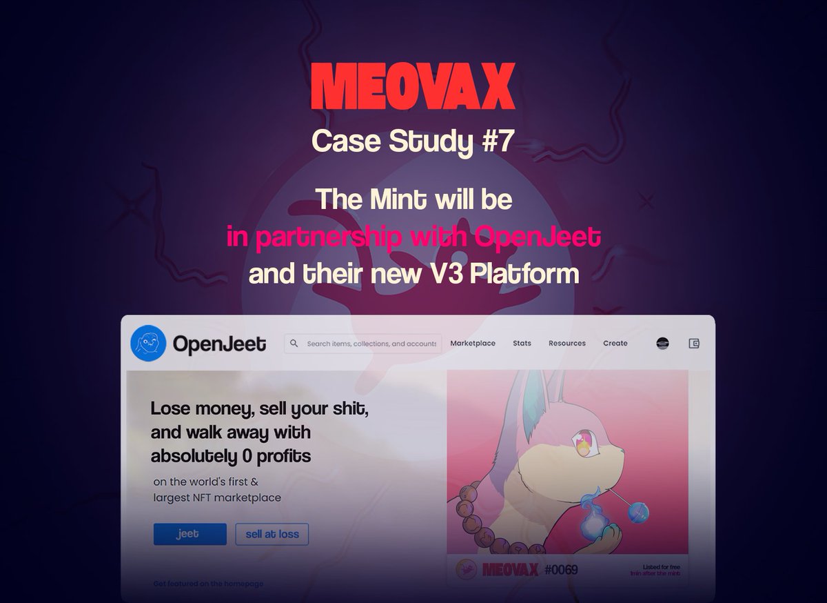 Meovaxonavax_'s tweet photo. Hey Frens, Meovax Intern here, My Boss said I will be fired soon If I don't step it up, Here is my Case study #7 https://t.co/7LOva09VVd