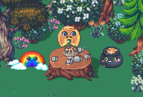 The cutest tea party I've ever seen (these are pets 🥹)