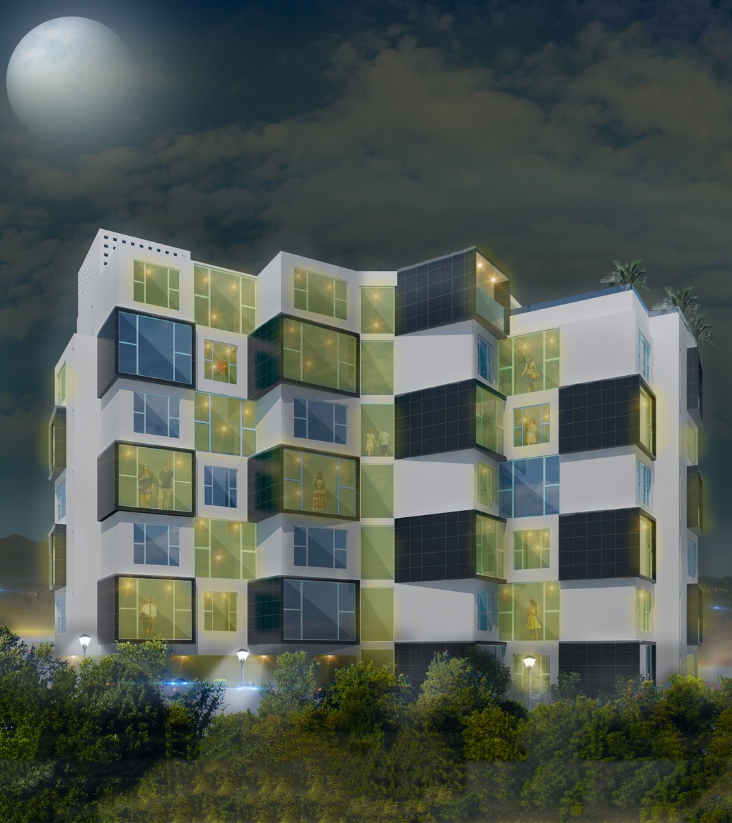 #Proyectos
Sur 21.

Conjunto de 02 edificos de 21 departamentos, salón de fiestas, #roofgarden y estacionamiento en Tuxtla Gutiérrez, #Chiapas.

1) Vista principal.
2) Vista general, edificio tipo.

Render: Carlos Aldán.

#Arquitectura #Architecture
#REArquitectos