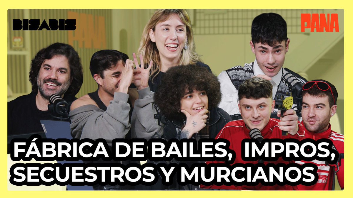 Un Clavo Ardiendo (@unclavoardiendo) on Twitter photo El nuevo capítulo de #BISaBIS tiene de todo…
👉🏻 BAILES (con <a href="/Crepus/">Joe Crepúsculo</a>)
👉🏻 IMPROS (con Asier Martí)
👉🏻 SECUESTROS (con Pesci Montana y Kevin Lomaxx)
👉🏻 MURCIANOS (con <a href="/unpocotrashi/">trashi</a>)
📺 ya disponible en <a href="/PanaEnDirecto/">PanaEnDirecto</a>
youtu.be/bQtShborvE4?si… El nuevo capítulo de #BISaBIS tiene de todo…
👉🏻 BAILES (con <a href="/Crepus/">Joe Crepúsculo</a>)
👉🏻 IMPROS (con Asier Martí)
👉🏻 SECUESTROS (con Pesci Montana y Kevin Lomaxx)
👉🏻 MURCIANOS (con <a href="/unpocotrashi/">trashi</a>)
📺 ya disponible en <a href="/PanaEnDirecto/">PanaEnDirecto</a>
youtu.be/bQtShborvE4?si…