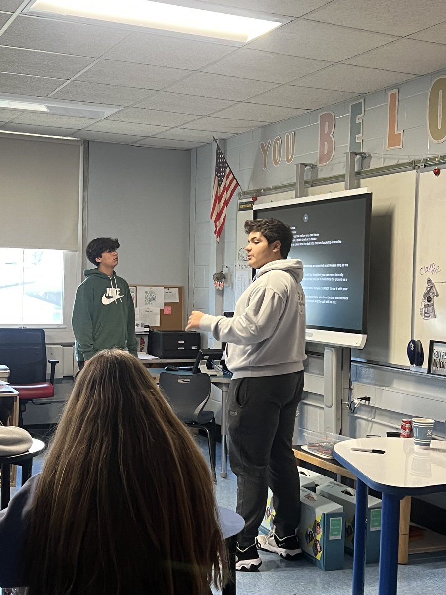 Lauren Neckin (@ap_chs_) on Twitter photo Had the chance to visit Mrs. Pizzimenti’s Sports Marketing class today and saw some impressive presentations on creating their own sports. 🏈⚽️🥍Great work by the students! <a href="/ConnetquotCSD/">Connetquot CSD</a> <a href="/CHSPrincipal_/">Michael A. Moran</a> Had the chance to visit Mrs. Pizzimenti’s Sports Marketing class today and saw some impressive presentations on creating their own sports. 🏈⚽️🥍Great work by the students! <a href="/ConnetquotCSD/">Connetquot CSD</a> <a href="/CHSPrincipal_/">Michael A. Moran</a>