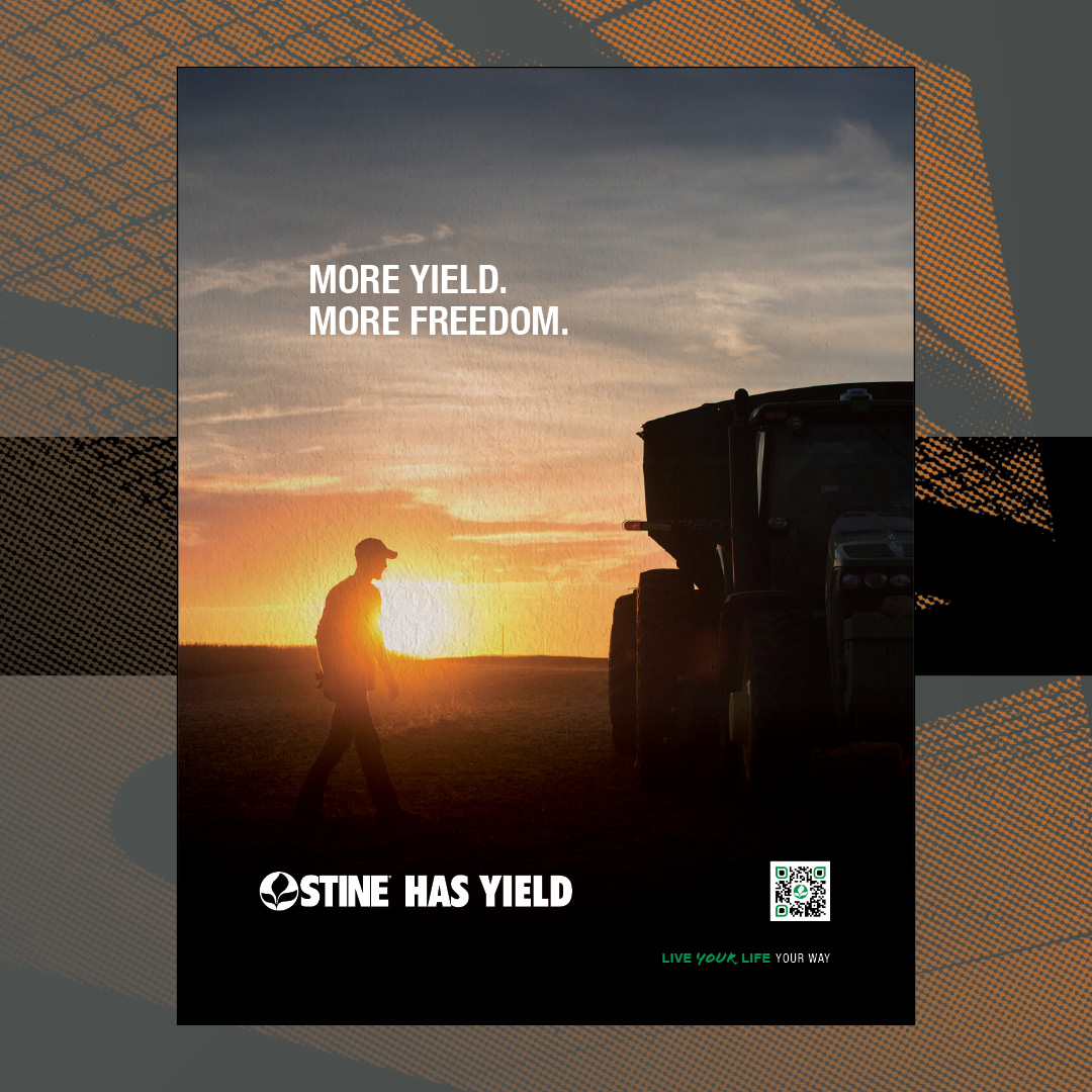 Trilix (@trilix) on Twitter photo Plant potential. Harvest reality. We're proud to support <a href="/StineSeed/">Stine Seed Company</a> in inspiring farmers to achieve higher yield potential by choosing Stine corn and soybean seed.
🏆 Live Your Life Your Way With Stine Ads | NAMA Region 3 First Place in the “Single-page Ads, series” category Plant potential. Harvest reality. We're proud to support <a href="/StineSeed/">Stine Seed Company</a> in inspiring farmers to achieve higher yield potential by choosing Stine corn and soybean seed.
🏆 Live Your Life Your Way With Stine Ads | NAMA Region 3 First Place in the “Single-page Ads, series” category