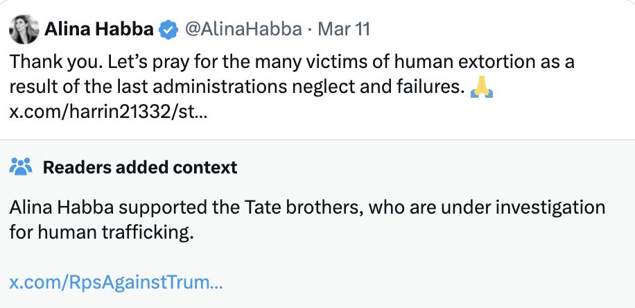 ArtCandee's tweet image. I love this for Alina Habba.

🍿