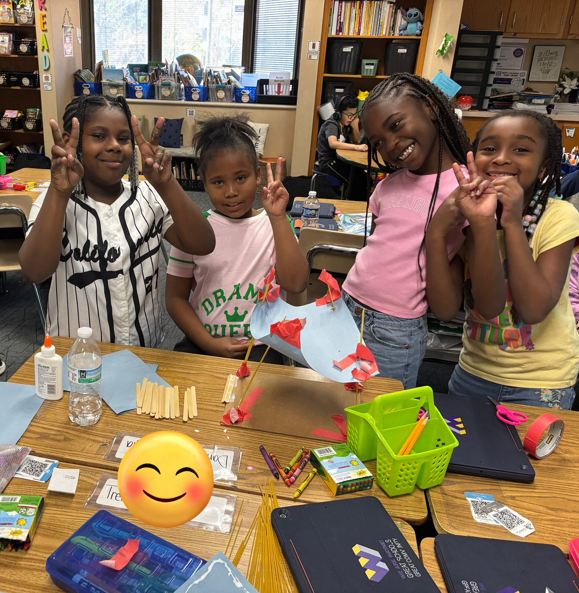 In science we have been learning about materials - properties of materials and how different materials are used for specific purposes. Teams have been working together to see who can build the strongest tower, love seeing all of their creative ideas! #WeAreWayne #PantherProud