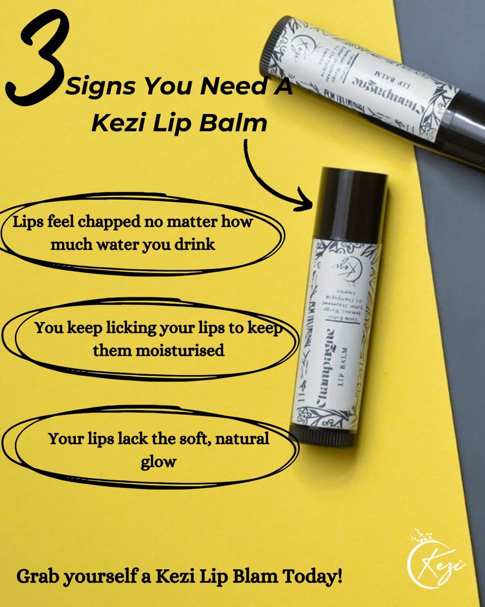 dorikka's tweet photo. Get yourself a house of kezi organic lip balm https://t.co/5BUZLd1cnt