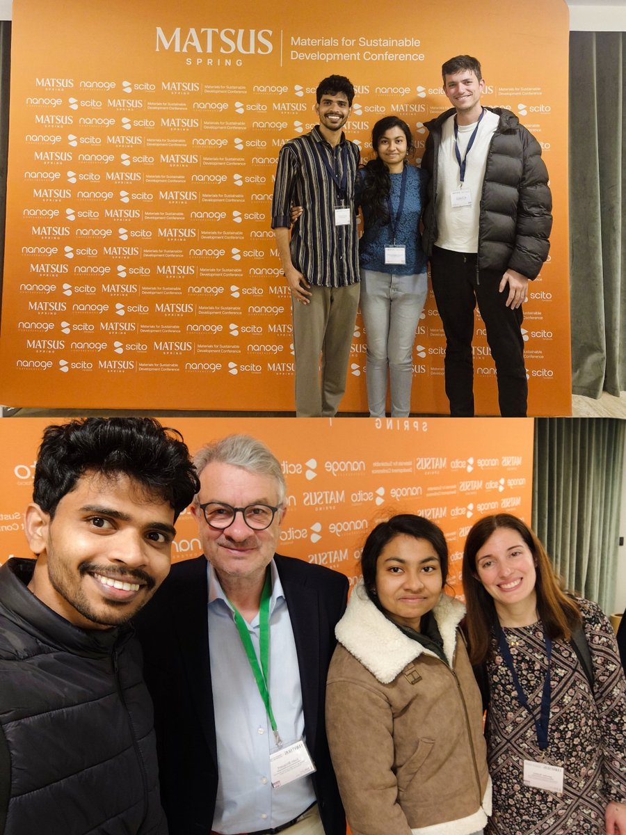 So grateful for the opportunity to have presented our work at Matsus'25 in Seville, Spain! 
The event was a fantastic platform for learning and collaboration. #MatsusSpring25 <a href="/nanoGe_Conf/">nanoGeConferences</a>