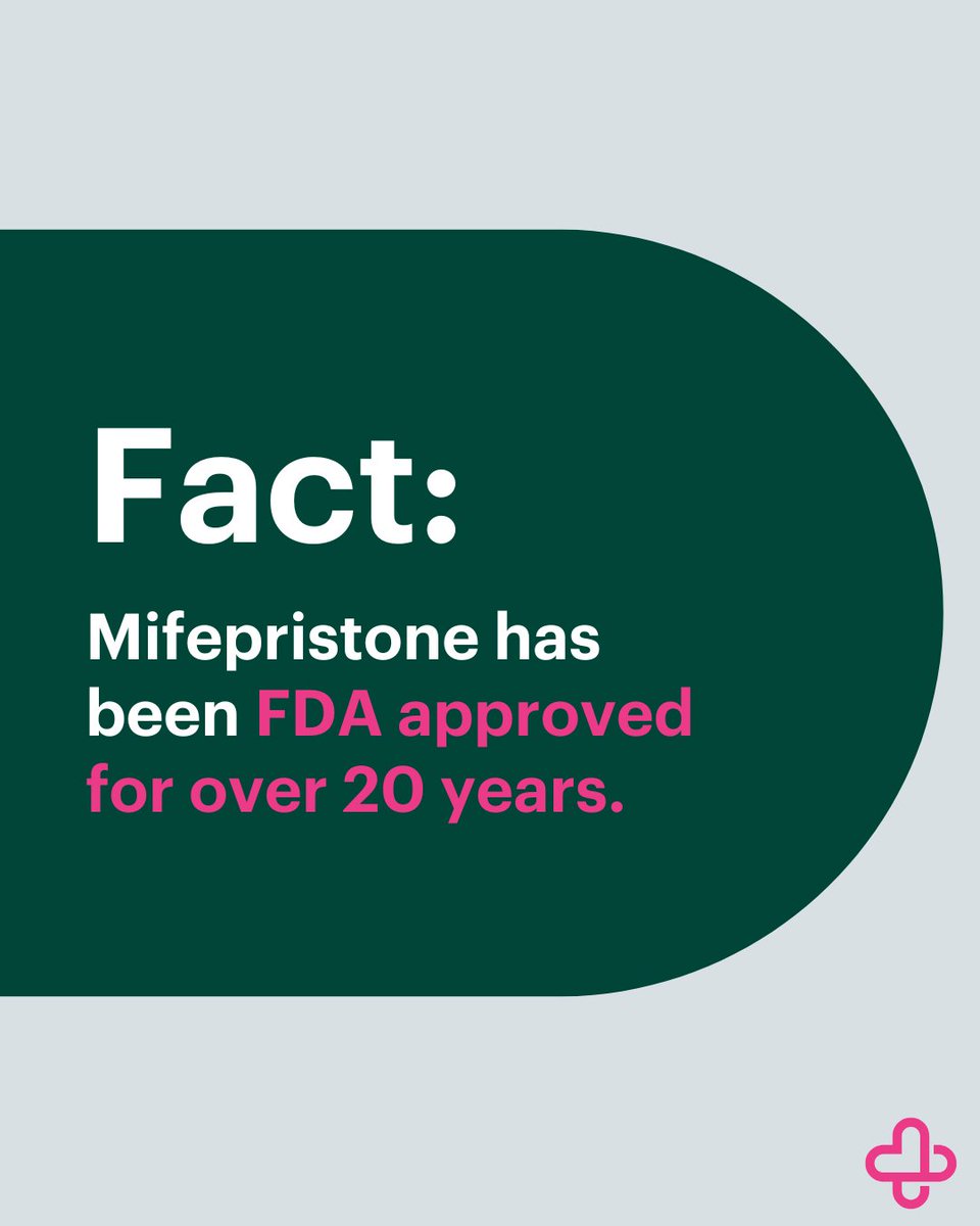 If you didn't know that mifepristone has been FDA-approved since 2000, now you know. Share so others can learn too!